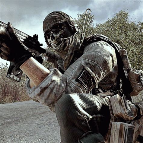 Ghost call of duty gif - All the GIFs. Find GIFs with the latest and newest hashtags! Search, discover and share your favorite Call-of-duty-modern-warfare-2 GIFs.